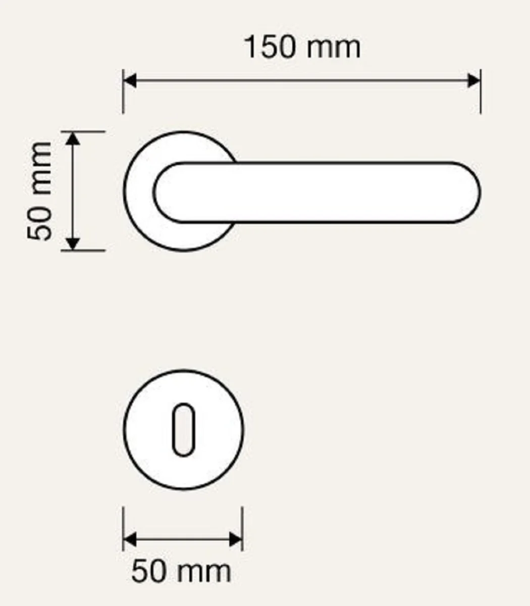 Luxus Türklinken Set Silber / Lila 15 x H. 5 cm - Edle Messing Türgriffe mit Swarovski Kristallglas - Luxus Qualität