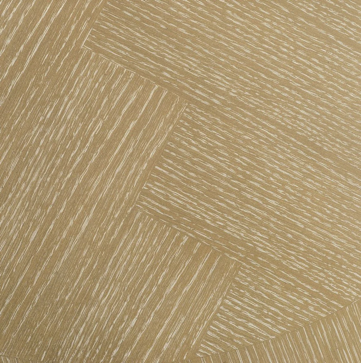 Luxus Esstisch Naturfarben / Messing 200 x 120 x H. 76 cm - Ovaler Küchentisch - Luxus Esszimmer Möbel