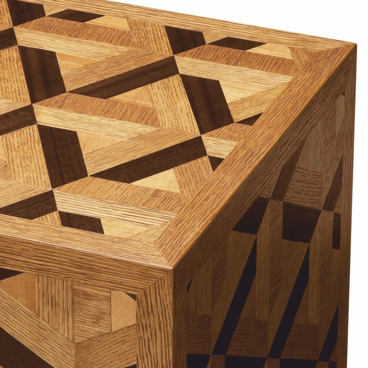 Luxus Beistelltisch Braun 50 cm - Wohnzimmer & Hotel Möbel