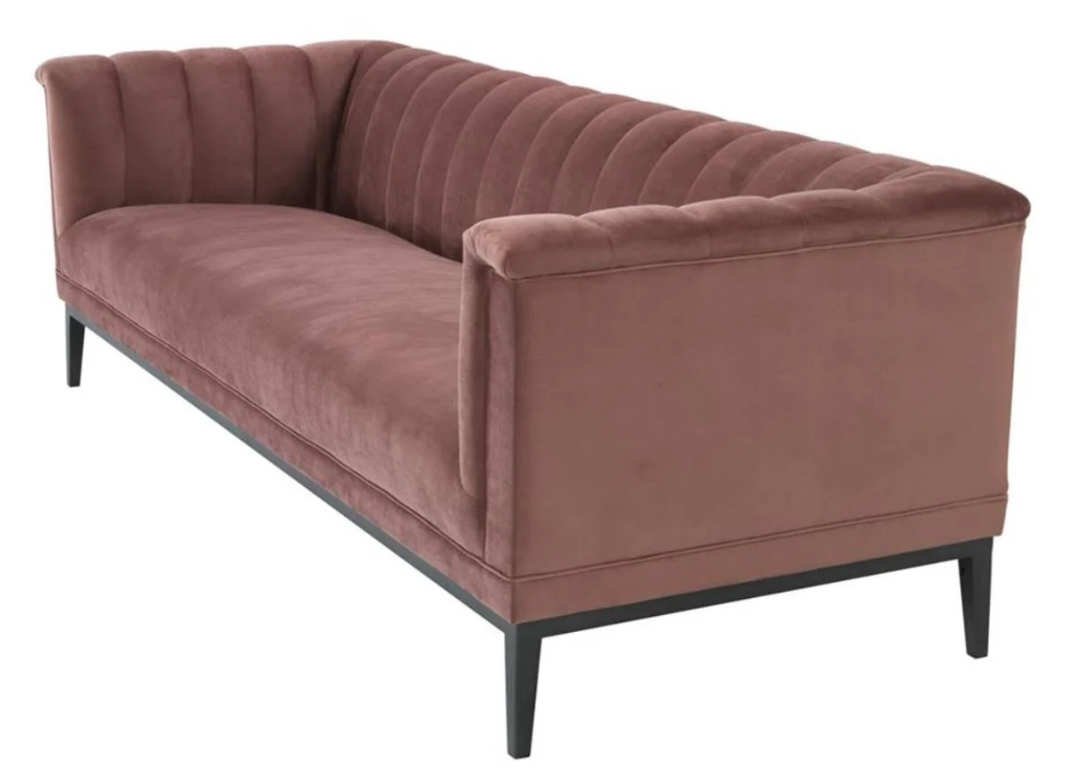 Luxus Sofa Altrosa 230 x 86 x H. 75 cm - Wohnzimmermöbel