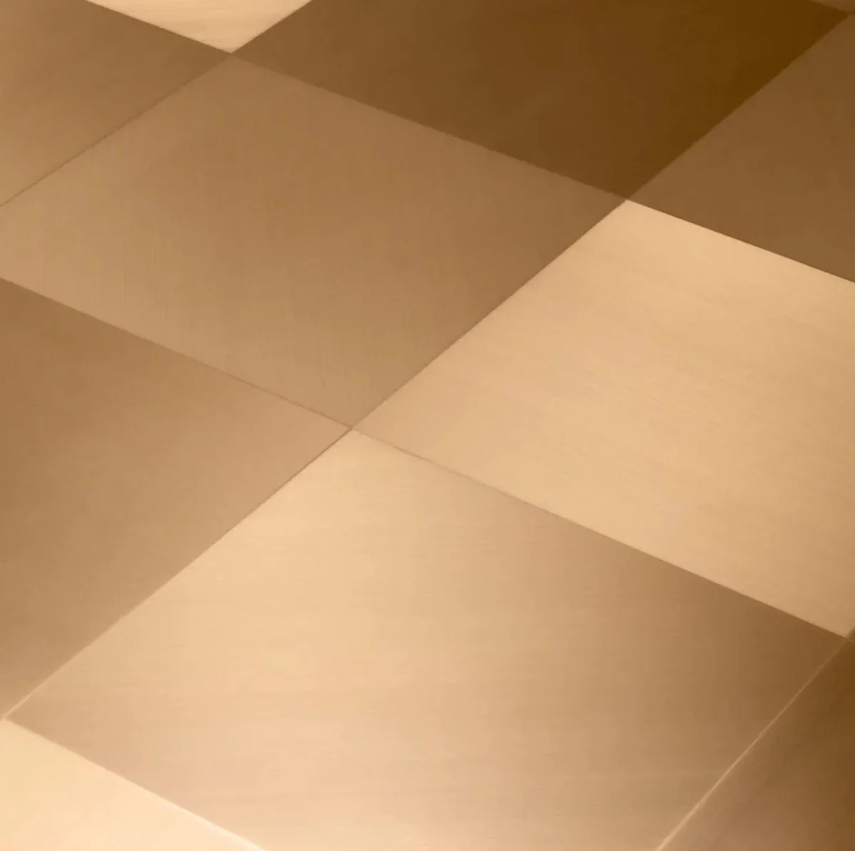 Luxus Couchtisch Messing 134 x 134 x H. 30 cm - Quadratischer Edelstahl Wohnzimmertisch - Wohnzimmer Möbel - Edelstahl Möbel - Luxus Möbel - Luxus Einrichtung