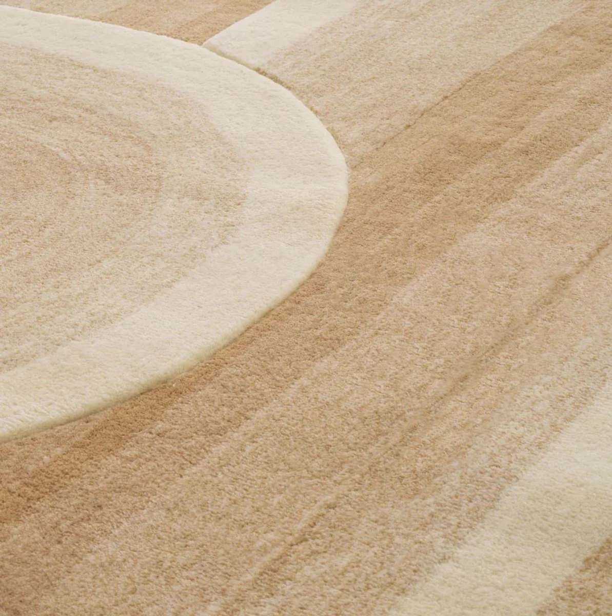 Luxus Wohnzimmer Teppich Elfenbein - Verschiedene Größen