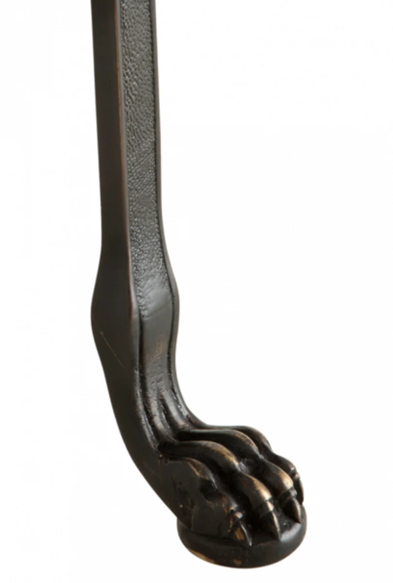 Luxus Art Deco Designer Beistelltisch Anthrazit 42 x H. 55 cm - Luxus Tisch