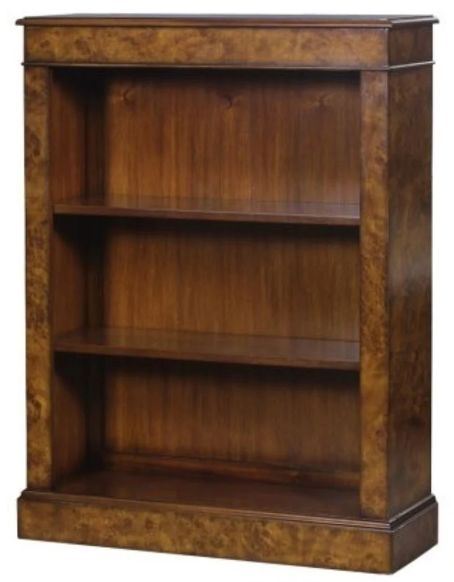 Luxus Bücherschrank Braun 91 x 31 x H. 123 cm - Luxus Büromöbel