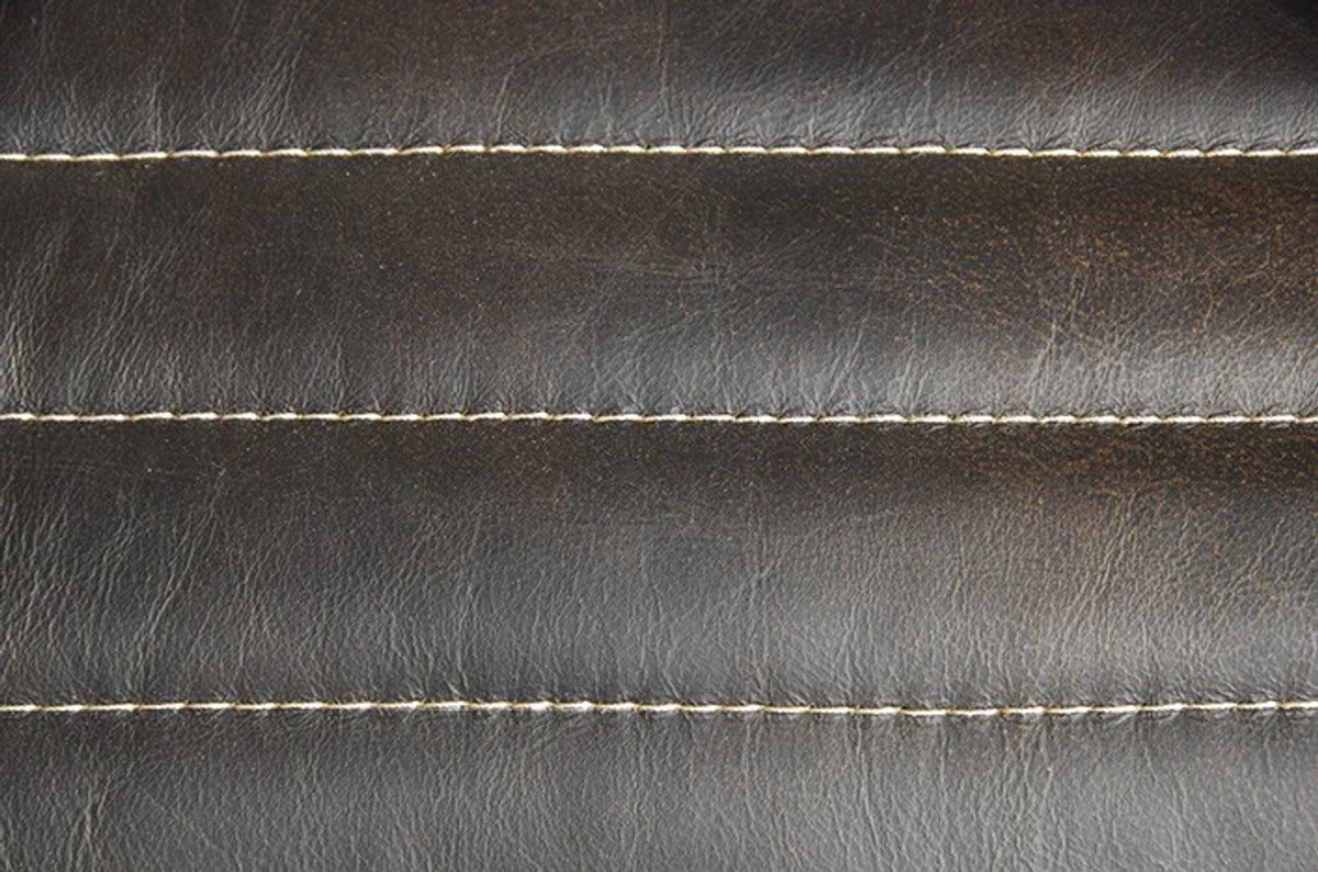 Luxus Echt Leder Sessel VLAB New Fudge - Club Sessel