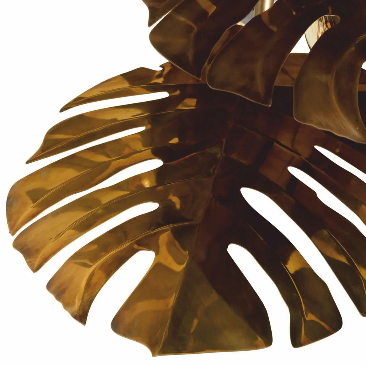 Luxus Kronleuchter Vintage Messing H. 58 cm - Hotel & Restaurant Kronleuchter