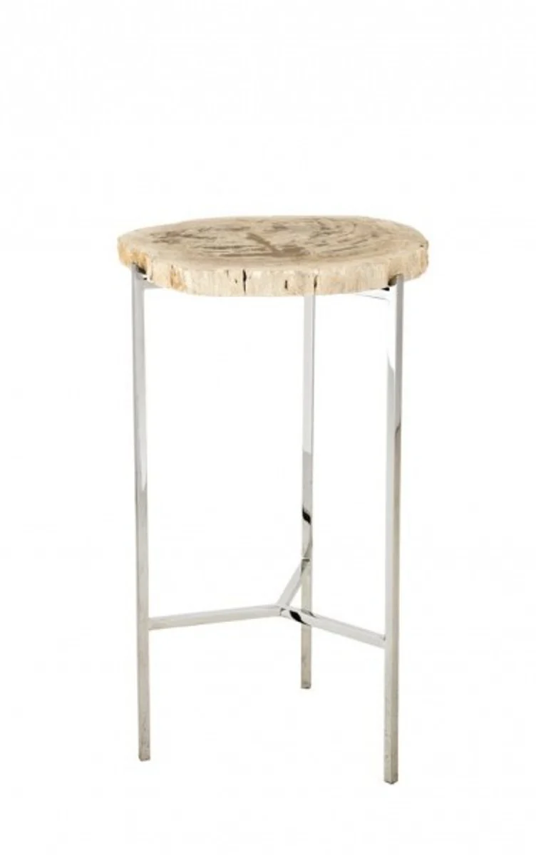 Luxus Art Deco Designer Beistelltisch 3er Set - Luxus Beistelltisch Set