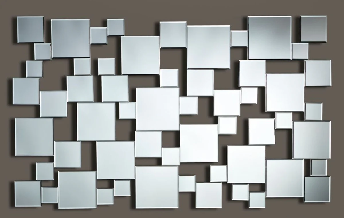 Luxus Spiegel 85 x H. 141 cm - Designer Wohnzimmer Wandspiegel