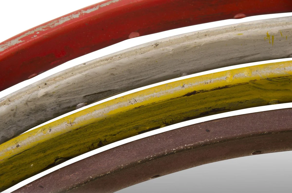 Designer Wandspiegel Durchmesser 73 cm - Designer Wohnzimmer Accessoires