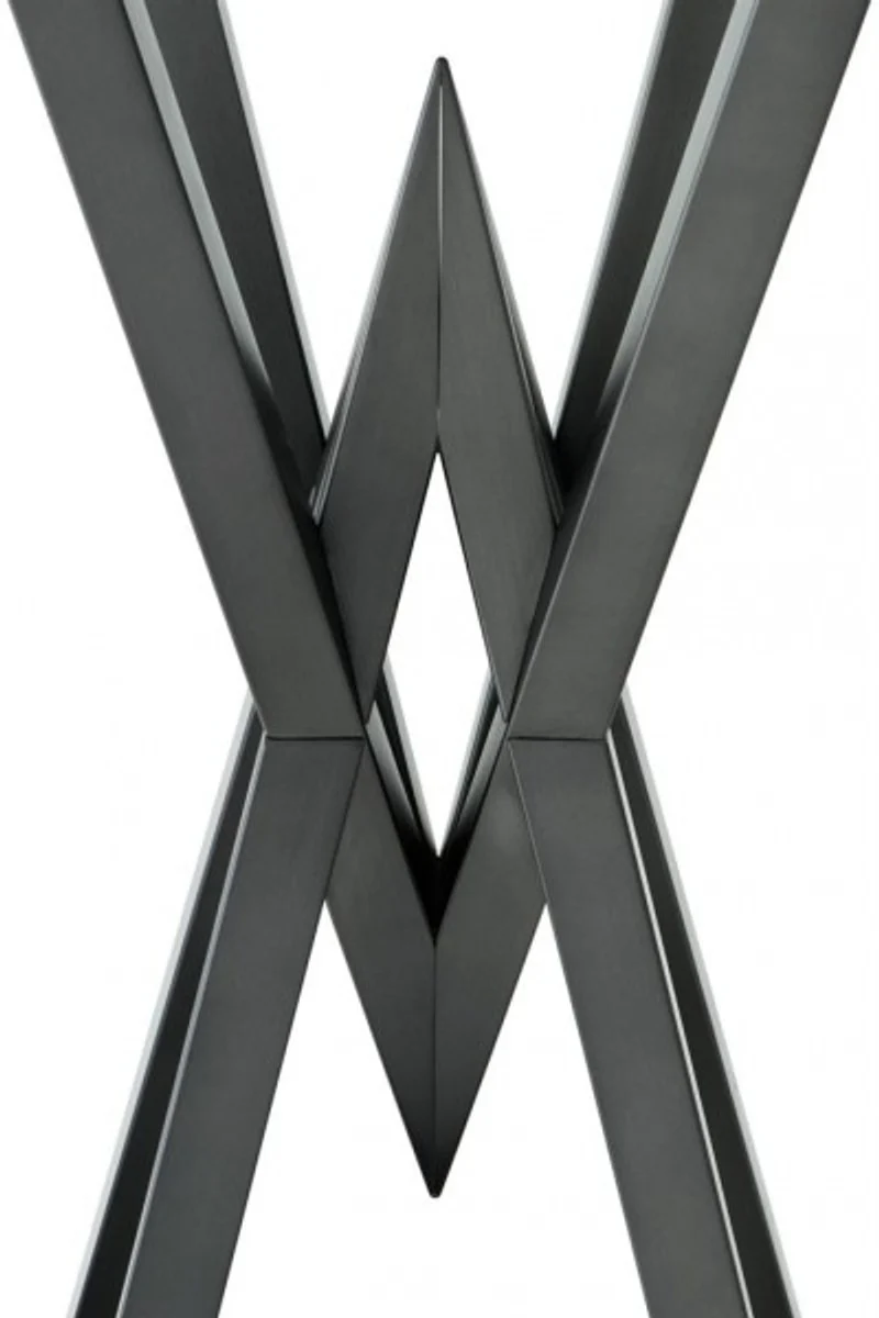 Luxus Beistelltisch / Säule Edelstahl Bronze Finish 35 x 35 x H 101 cm - Tisch Möbel