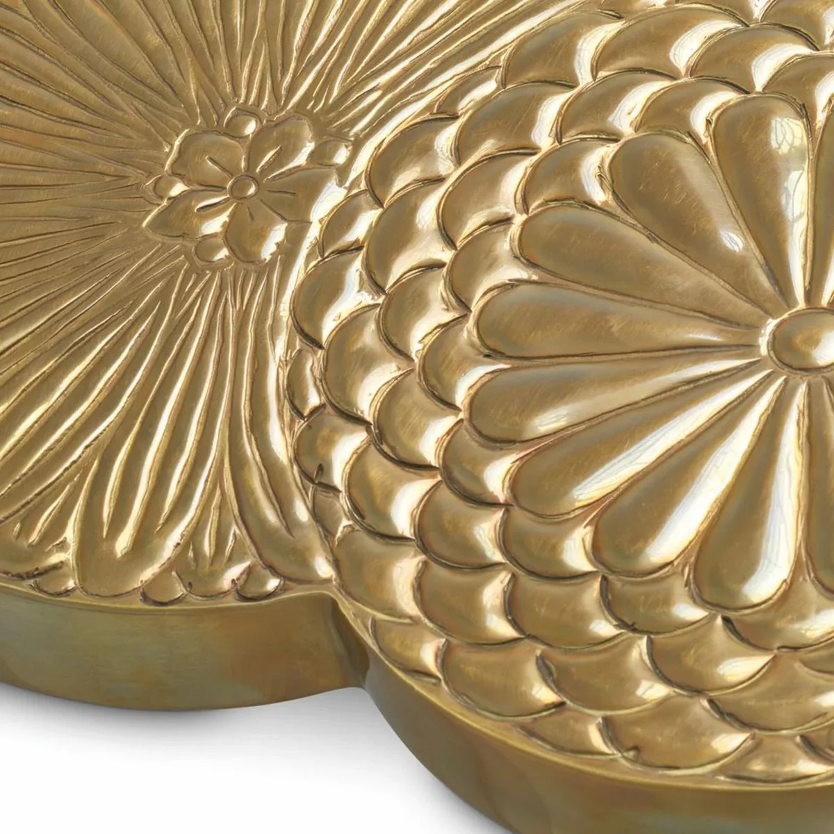 Luxus Aufbewahrungsbox Antik Messing 28 cm - Luxus Accessoires