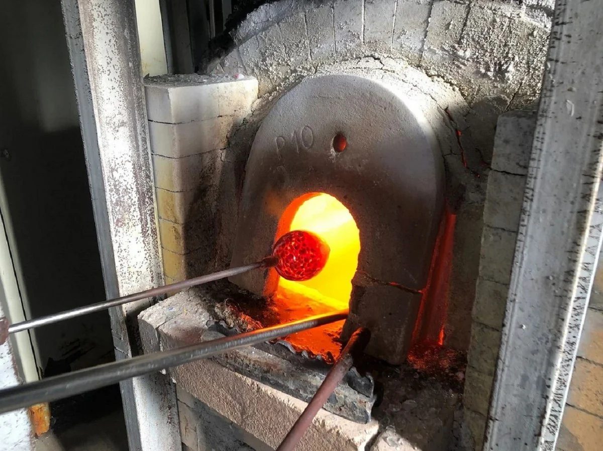 Luxus Murano Kristallglas Wasserglas 6er Set Weiß Ø 8 x H. 12 cm - Made in Italy