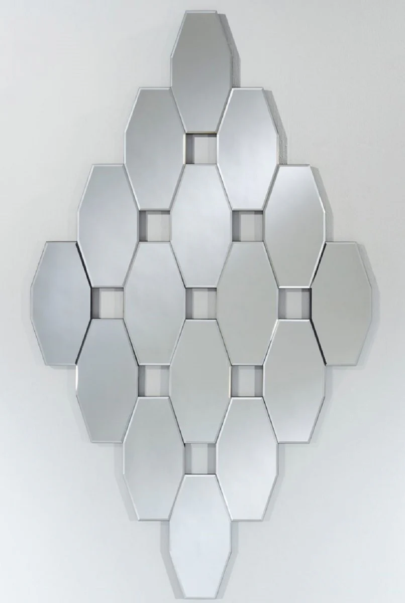 Designer Wohnzimmer Spiegel / Wandspiegel 84 x H. 145 cm - Luxus Deko Accessoires