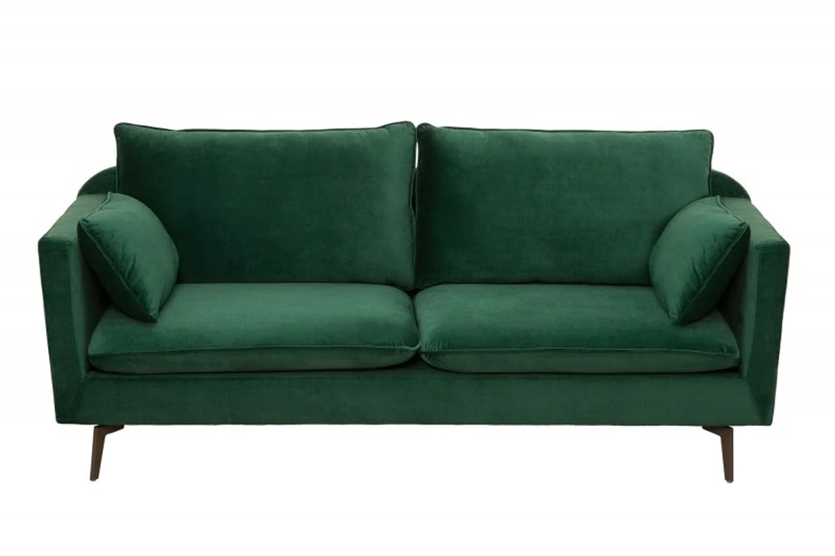 Designer Wohnzimmer Sofa Grün 210 x 85 x H. 90 cm - Designer Möbel