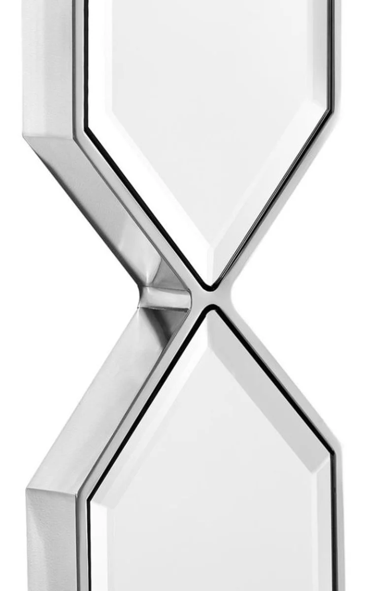 Designer Spiegel Silber 25 x H. 110 cm - Luxus Wandspiegel