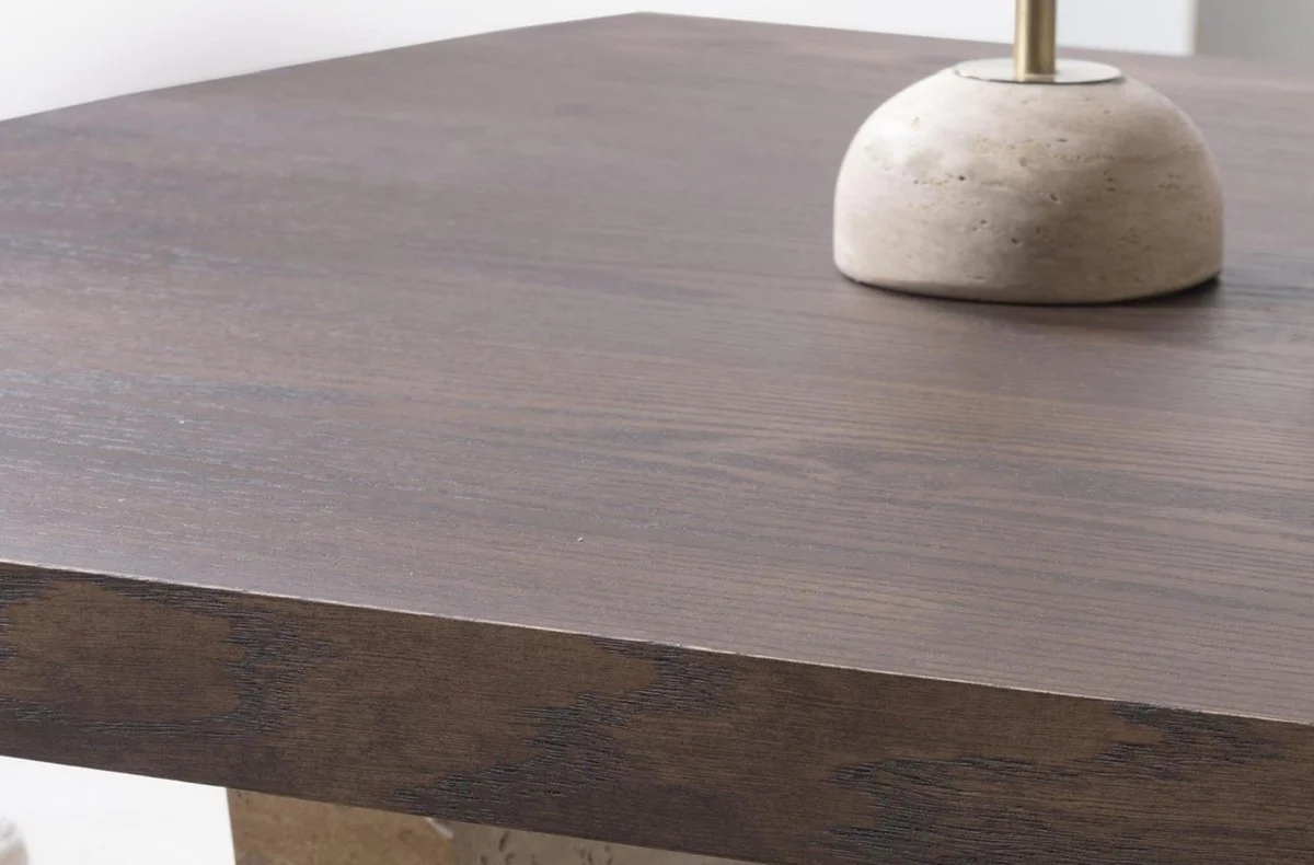 Luxus Esszimmer Set - 1 Luxus Esstisch und 6 Luxus Esszimmer Stühle