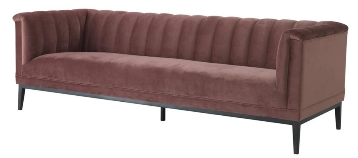 Luxus Sofa Altrosa 230 x 86 x H. 75 cm - Wohnzimmermöbel