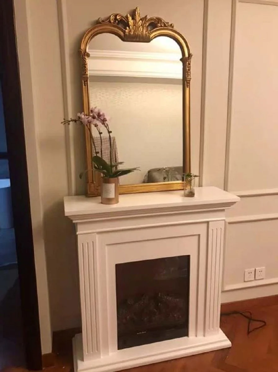 Luxus Barock Spiegel Antik Gold - Prunkvoller italienischer Barockstil Wandspiegel - Luxus Möbel im Barockstil - Prunkvolle Barock Möbel - Made in Italy - Luxus Qualität