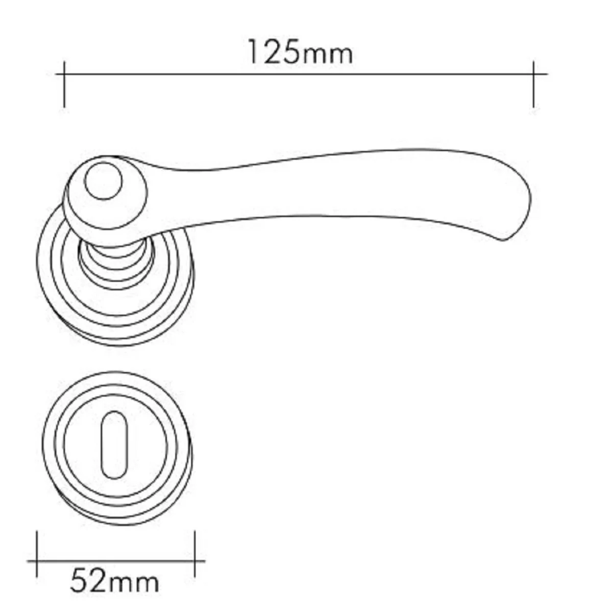 Luxus Barock Türgriff Set Gold 12,5 x H. 5,2 cm - Edle Messing Türgriffe mit 24 Karat Vergoldung und Swarovski Kristallglas - Luxus Qualität