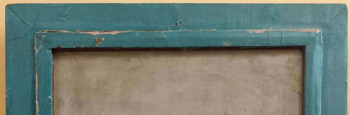 Vintage Öl Gemälde nach Gustav Klimt Lady 60,96 x H. 101,60 cm - Authentisches Antik Gemälde nach Original - Handgemalt