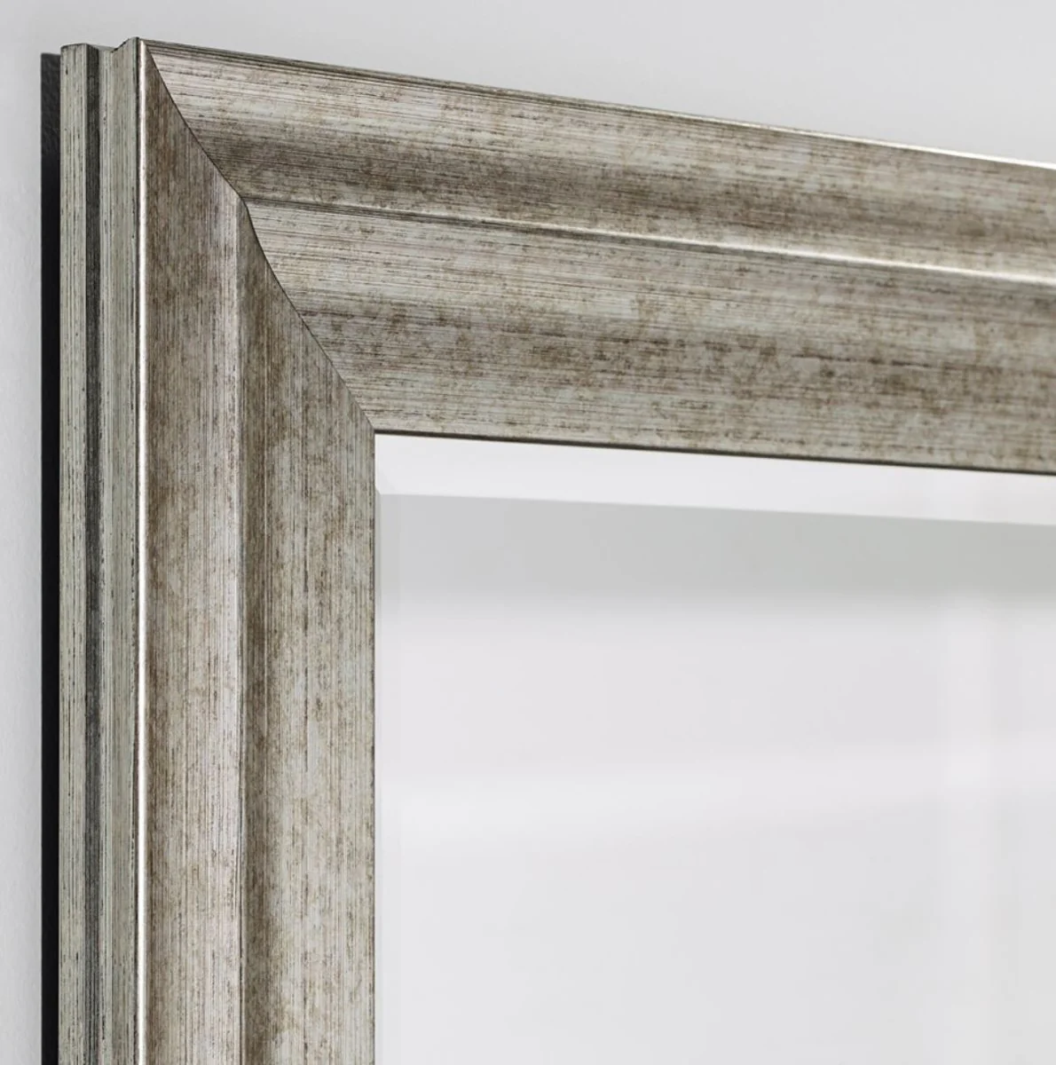 Luxus Spiegel / Wandspiegel Antik Silber 84 x H. 184 cm - Deko Accessoires