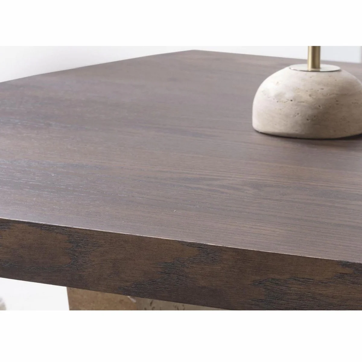 Luxus Esstisch Braun / Beige 208 cm - Hotel & Esszimmer Möbel