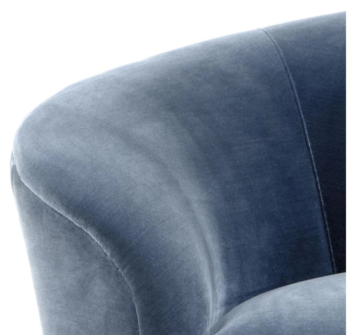 Designer Sofa Blau 248 x 104 x H. 74 cm - Luxus Kollektion