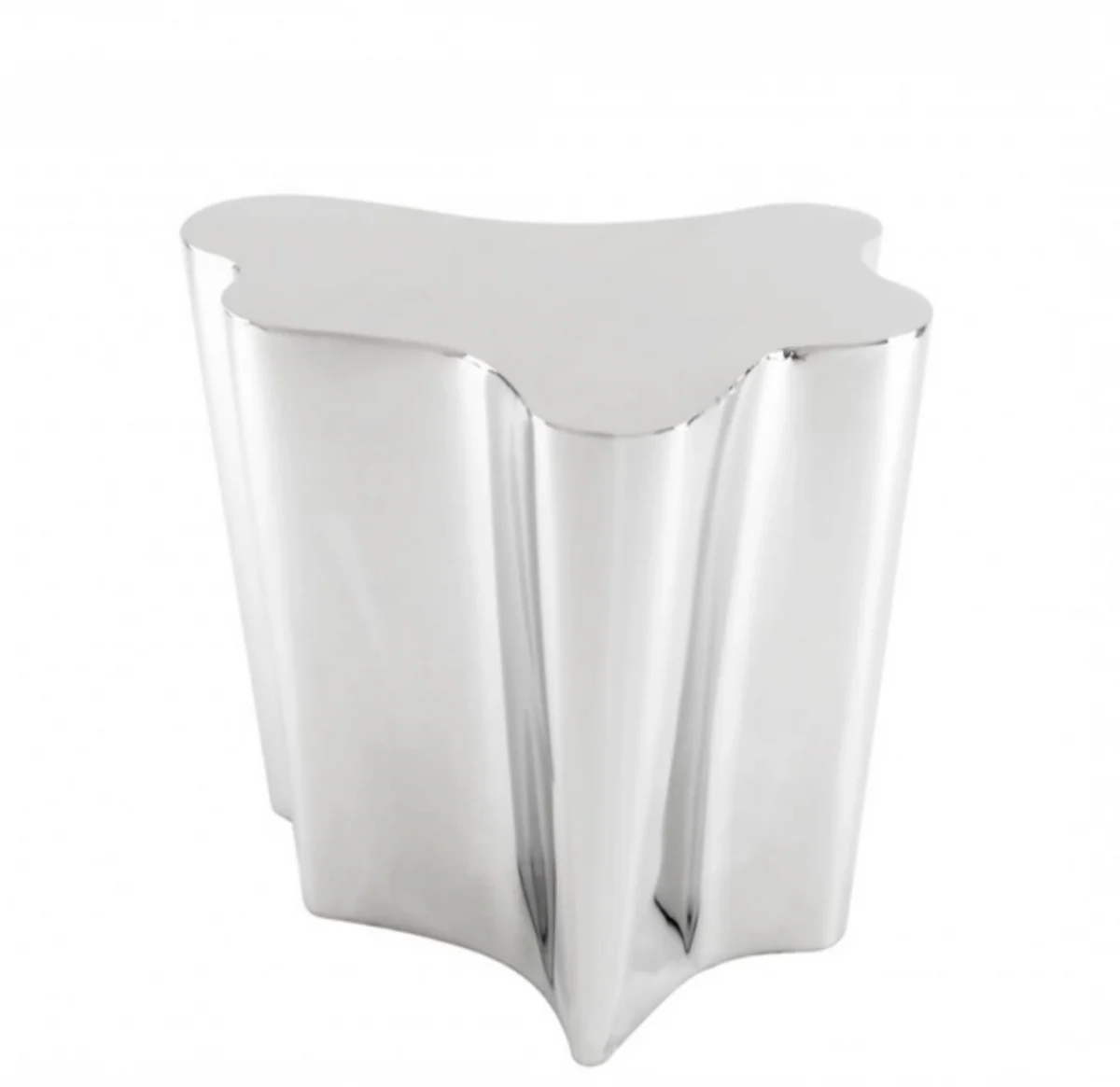 Luxus Art Deco Designer Beistelltisch 67 x 61 x H. 55 cm - Designer Beistelltisch Möbel