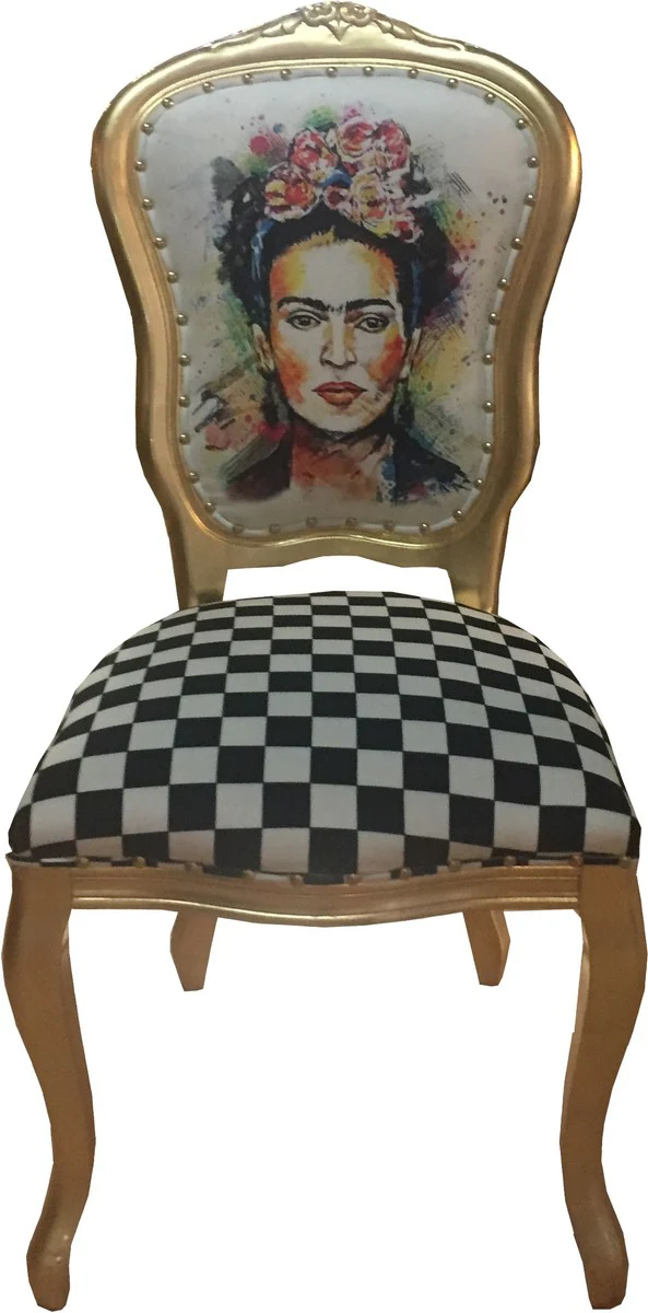 Barock Luxus Esszimmer Stuhl Madmoisell Gold - Designer Stuhl - Limited Edition