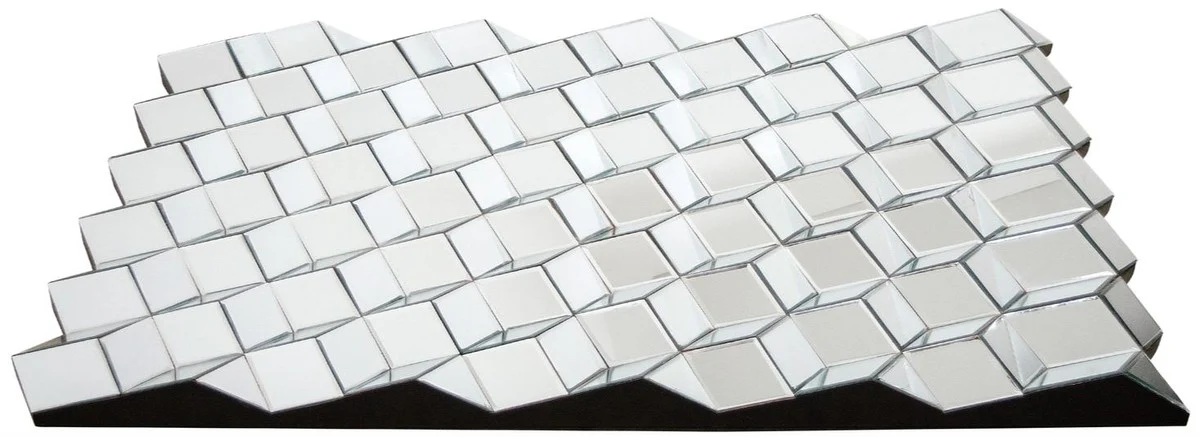 Designer Wohnzimmer Wandspiegel 93 x H. 145 cm - Luxus Möbel