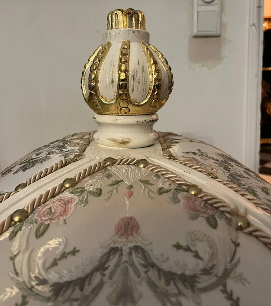 Pompöös by Barock Katzenhaus Silber / Creme - designed by Harald Glööckler