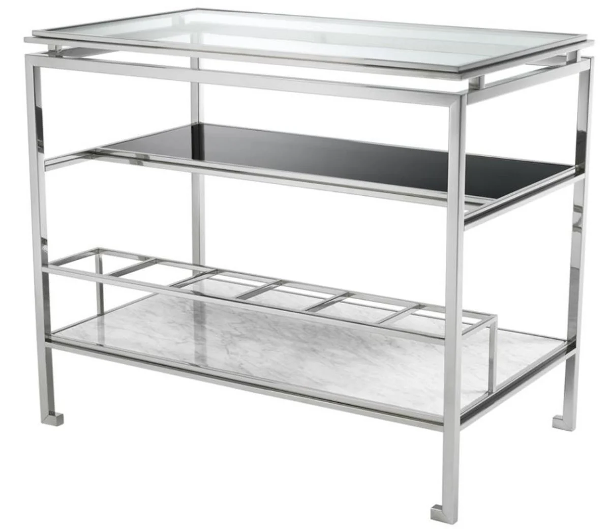 Designer Beistelltisch 85 x 50 x H. 72,5 cm - Luxus Kollektion