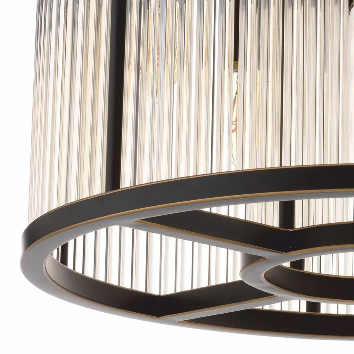 Luxus Wohnzimmer Deckenleuchte Bronze Ø 45 cm - Luxus Leuchten