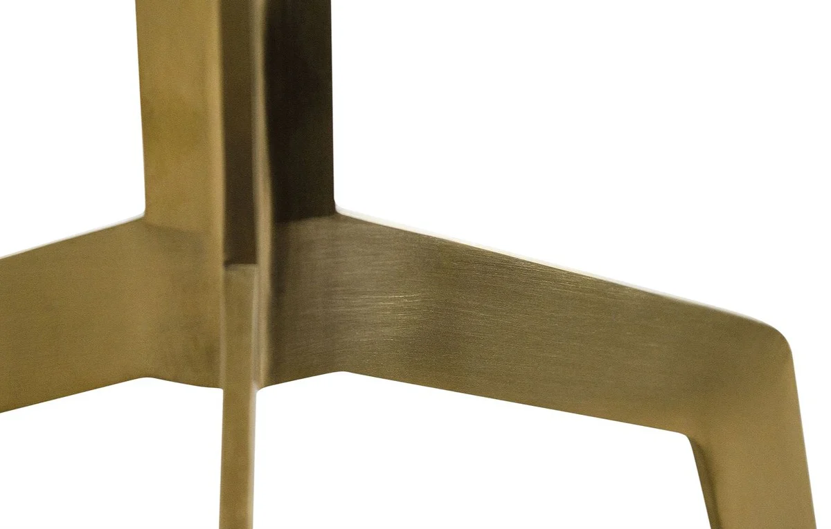 Luxus Beistelltisch Gold 50 x H. 60 cm - Wohnzimmermöbel