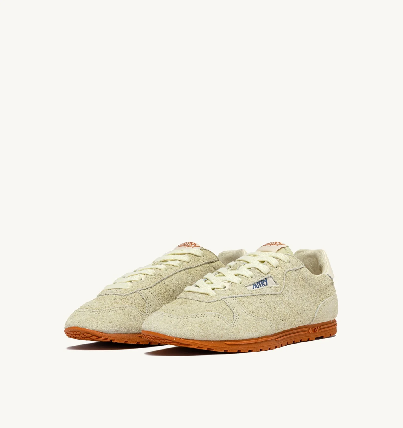 AUTRY SNEAKERS WINDSPIN IN BLACK SUEDE