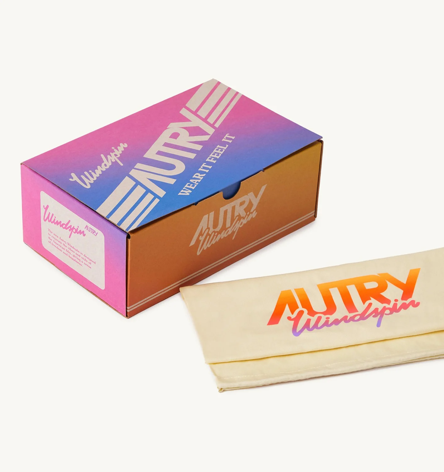AUTRY SNEAKERS WINDSPIN IN SUEDE AND LEATHER COLOR PARROT AND RUTABAGA