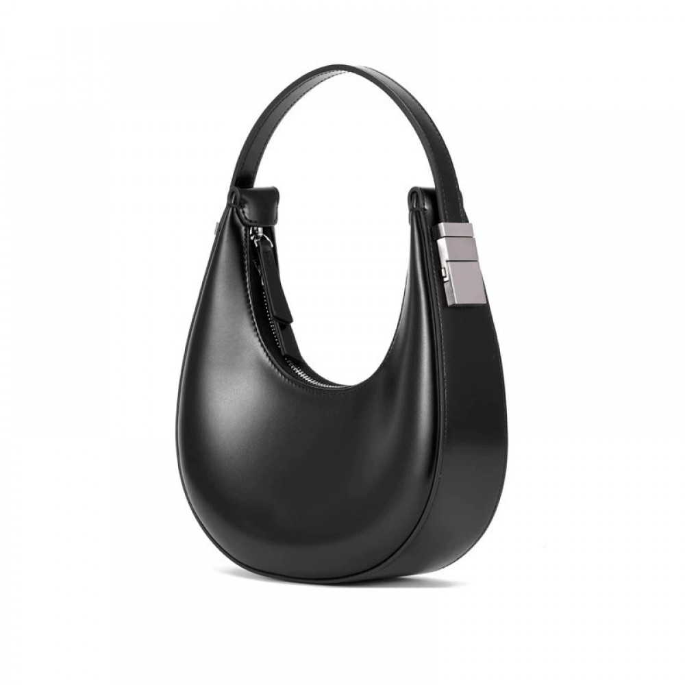 Single shoulder bag women's versatile genuine leather women's bag