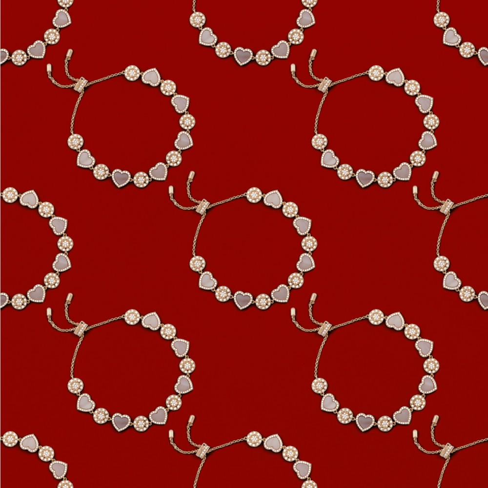 Pink Gold Fashion Bracelet For Women