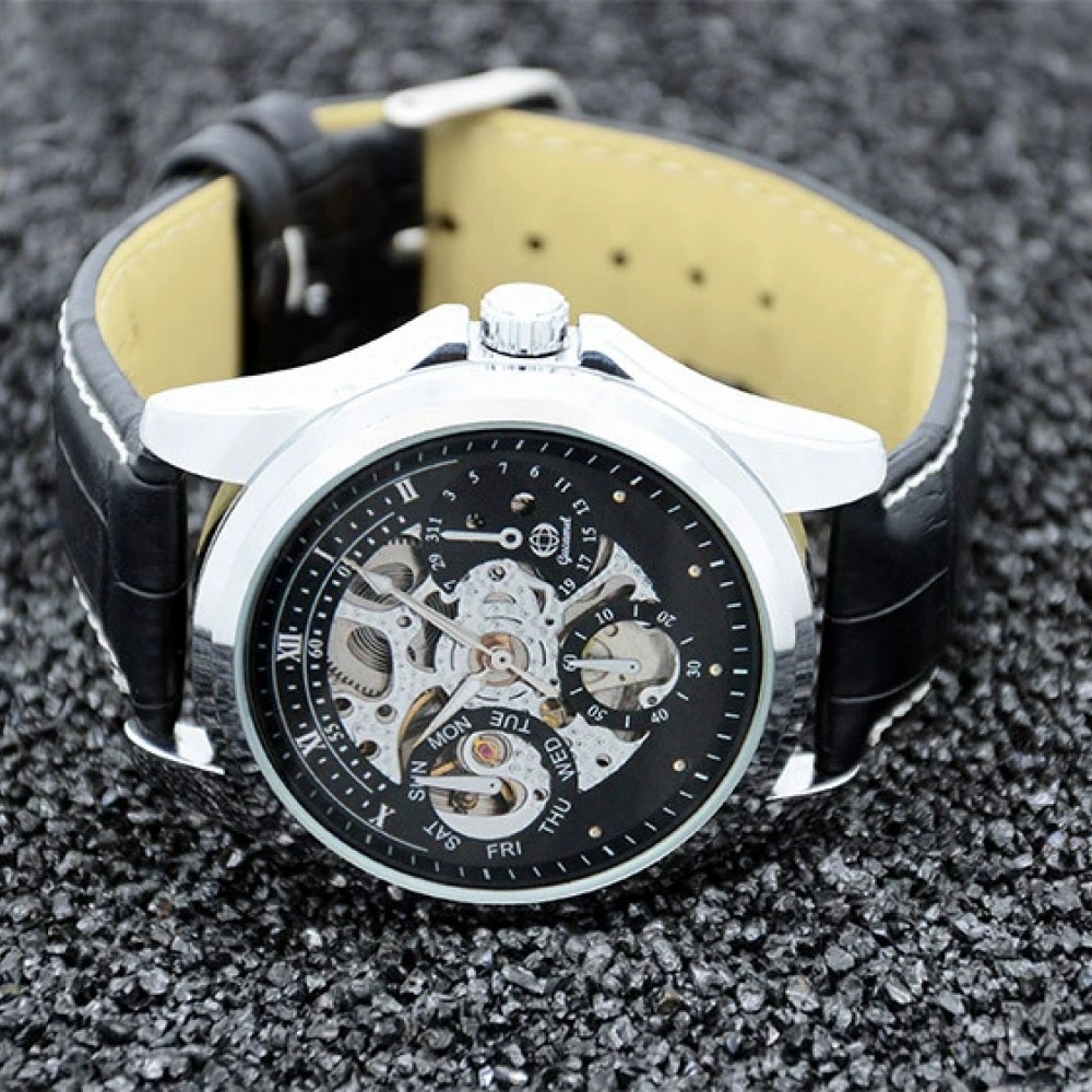 Latest men's business fashion mechanical watch men's watch fully automatic